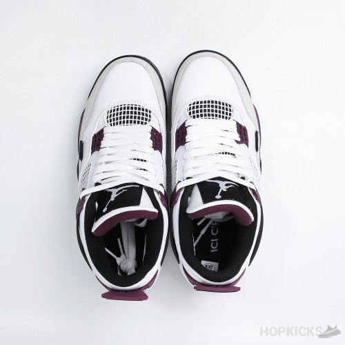 Paris Saint-Germain x Air Jordan 4 Retro 'Bordeaux' (Dot Perfect)