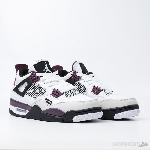 Paris Saint-Germain x Air Jordan 4 Retro 'Bordeaux' (Dot Perfect)