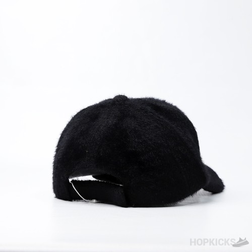 Dior Logo Gimmy Camel Baseball Black Cap