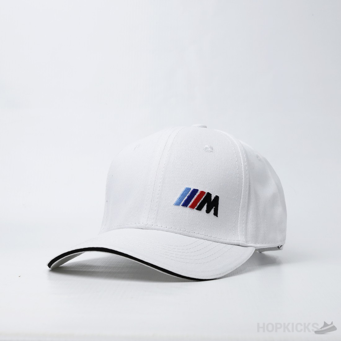 Bmw M Power Team Hat Outdoor Sports Baseball Cap Racing Cap Adjustable  Cotton Peaked Cap-White