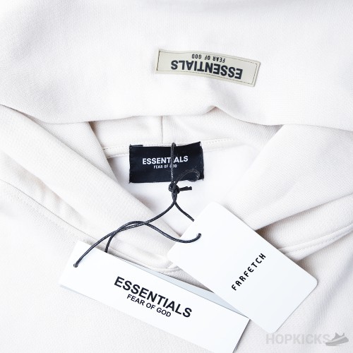 Fear of God Essentials Pull-Over Hoodie Buttercream