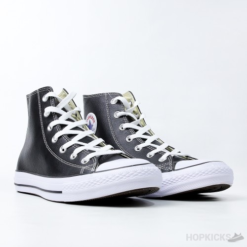 Chuck Taylor All-Star Tumbled Leather High Top Velvet Brown/White/Black (Premium Plus)