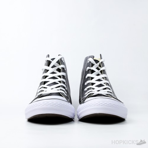 Chuck Taylor All-Star Tumbled Leather High Top Velvet Brown/White/Black (Premium Plus)