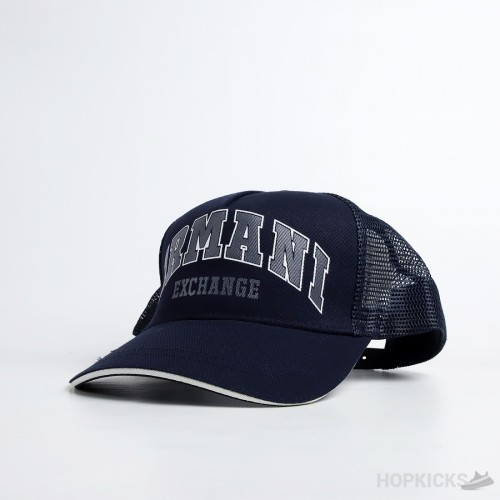 Armani Exchange Trucker Navy Cap