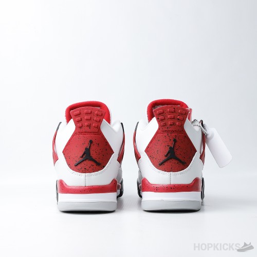 Air Jordan 4 Retro Red Cement (Dot Perfect)