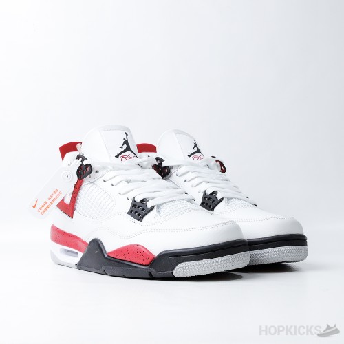 Air Jordan 4 Retro Red Cement (Dot Perfect)