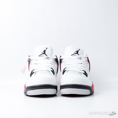 Air Jordan 4 Retro Red Cement (Dot Perfect)