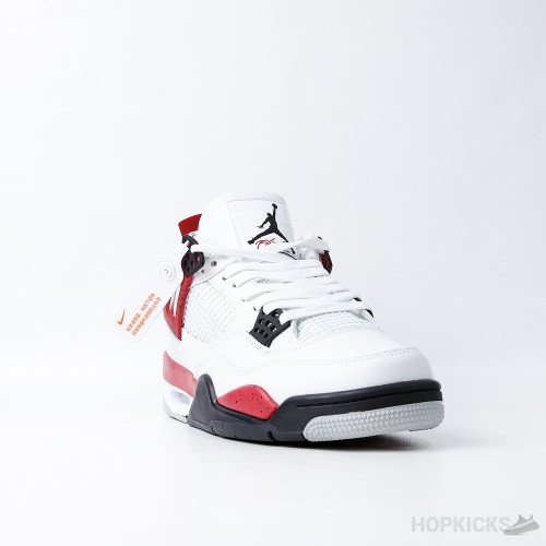 Air Jordan 4 Retro Red Cement (Dot Perfect)