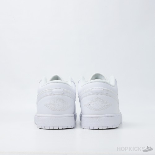 Air Jordan 1 Low Quilted White (Premium Plus Batch)