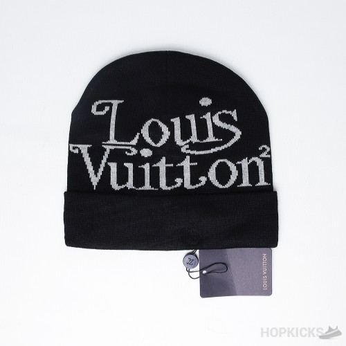 Louis Vuitton Print Beanie Black