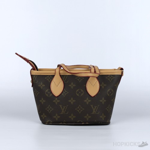 LV Neverfull BB Small Size Beige Tote