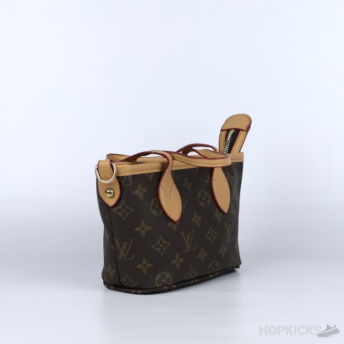 LV Neverfull BB Small Size Beige Tote