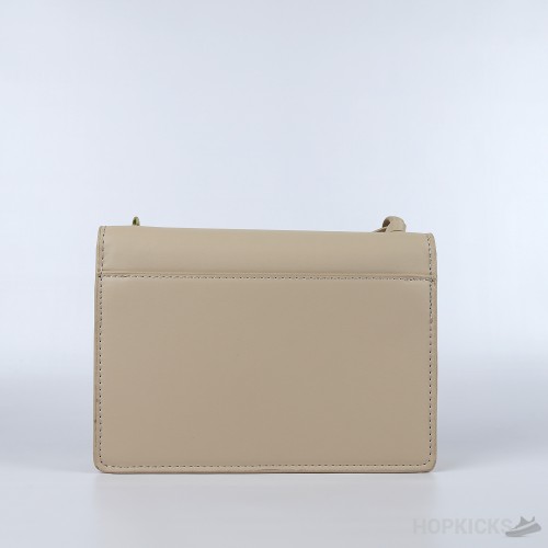 YSL Beige Uptown Chair Wallet