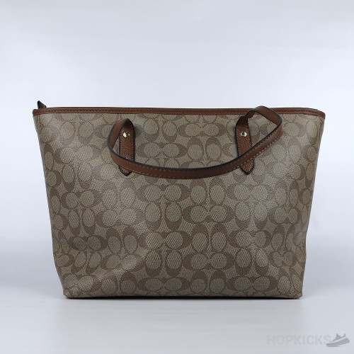 Coach Camel Tote Bag