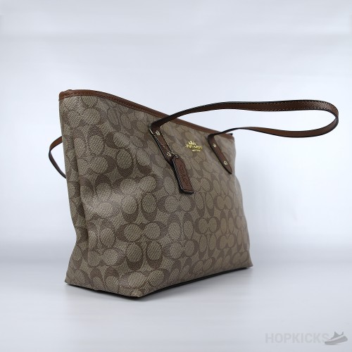 Coach Camel Tote Bag