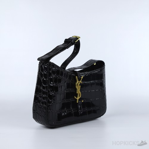 YSL Crocodile Texture Hobo Bag