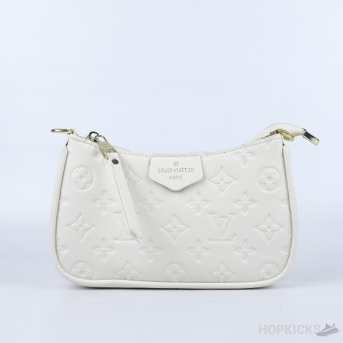 LV Cream Easy Pouch On Strap