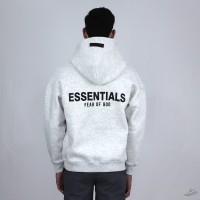 Fear of God Essentials Relaxed Silver-Varsity Dark Oatmeal