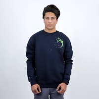 Dior x Cactus Jack Oversized Sweatshirt Navy