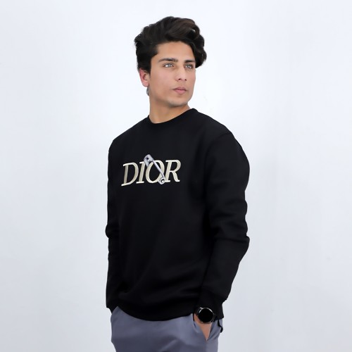 Dior Men Judy Blame Sweatshirt Black