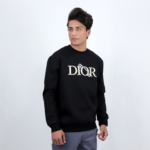 Dior Men Judy Blame Sweatshirt Black