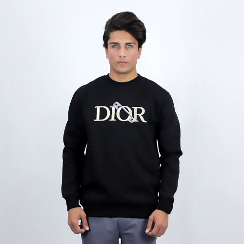 Dior Men Judy Blame Sweatshirt Black