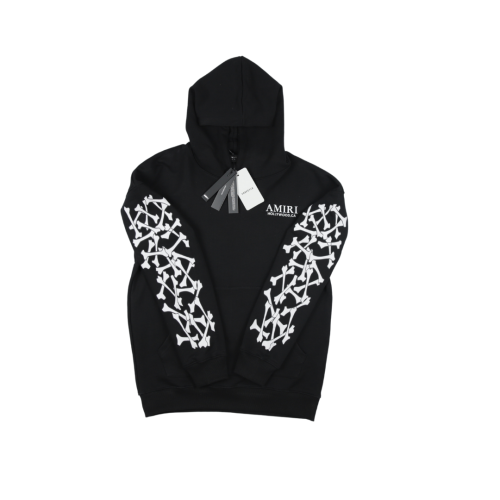 Amiri Bones Stacked Lyocell Hoodie