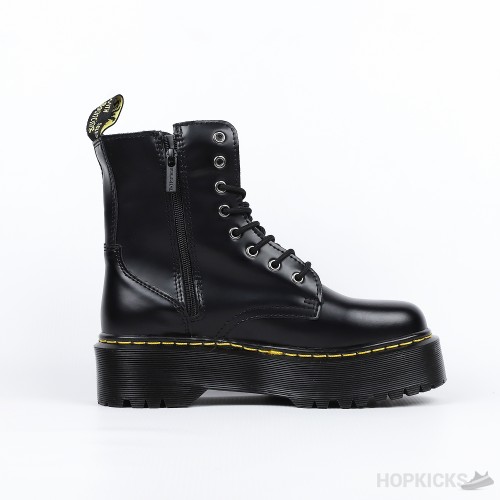 Dr Martens Jadon Black Leather Max (Sapatos Dr Martens para rapariga)