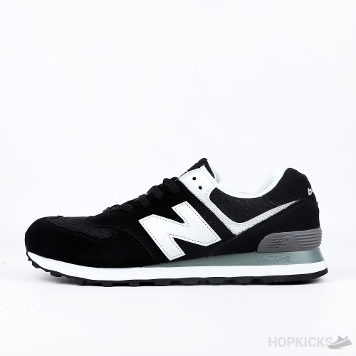 New Balance 574 Black Grey White (Premium Batch)