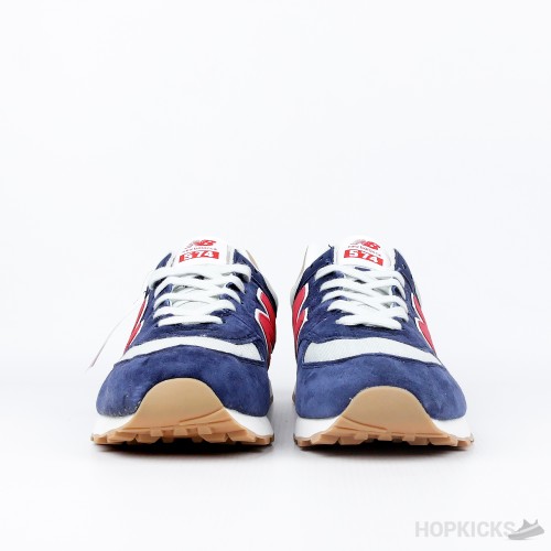 New Balance 574 Dark Blue Red (Premium Batch)