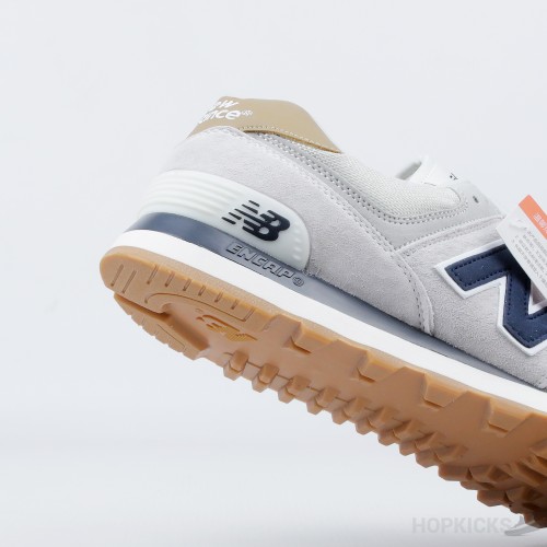 New Balance 574 White Black (Premium Batch)