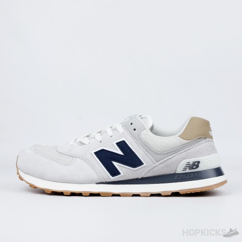 New Balance 574 White Black (Premium Batch)