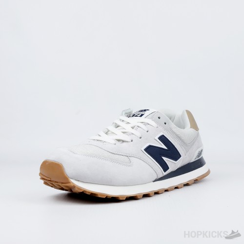 New Balance 574 White Black (Premium Batch)