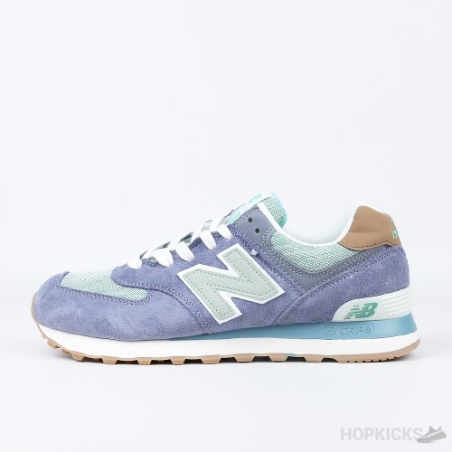 New Balance 574 Grey Light Green (Premium Batch)