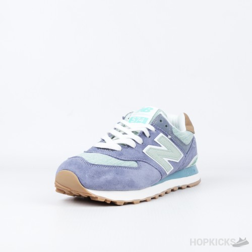 New Balance 574 Grey Light Green (Premium Batch)