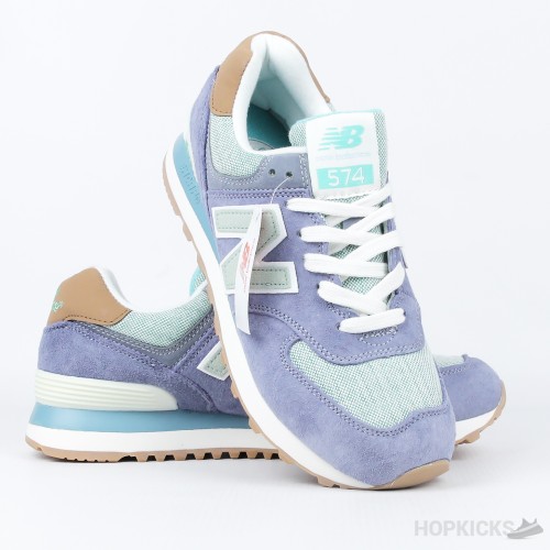 New Balance 574 Grey Light Green (Premium Batch)