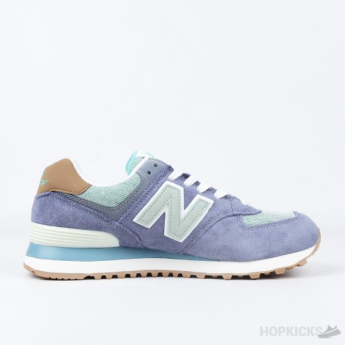 New Balance 574 Grey Light Green (Premium Batch)