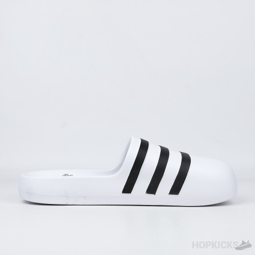 Adidas Adifom Adilette Slides White Black