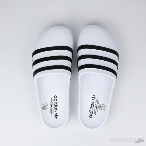 Adidas Adifom Adilette Slides White Black