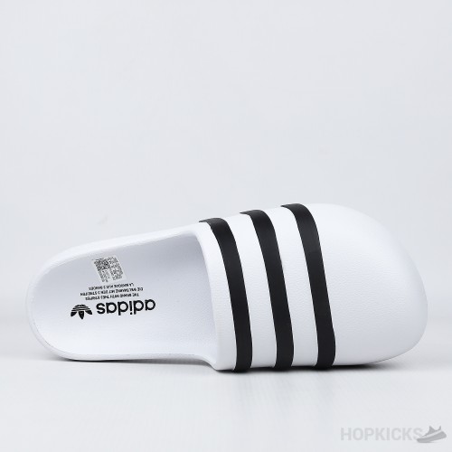 Adidas Adifom Adilette Slides White Black