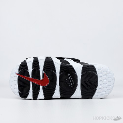 Nike Air More Uptempo Slide White Varsity Red (Premium Batch)