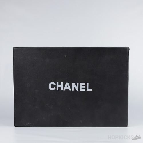 Chanel Grained Calfskin Velcro Dad Sandals Black (Premium Plus Batch)