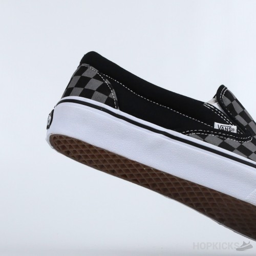 Vans Black Grey Slipons (Premium Batch)