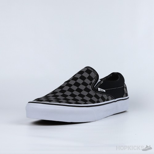 Vans Black Grey Slipons (Premium Batch)