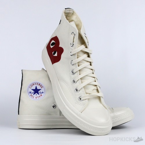 Play X Converse CT Hi White (Premium Batch)