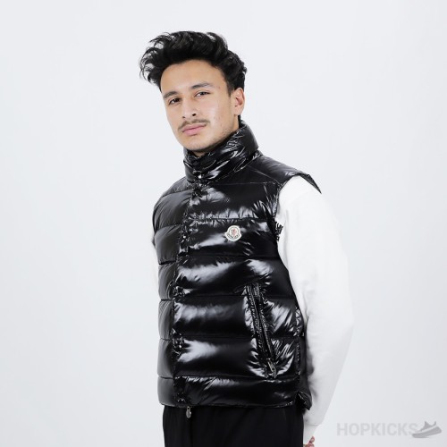 Moncler Tibb Logo-Patch Padded Gilet (High-end-Batch)