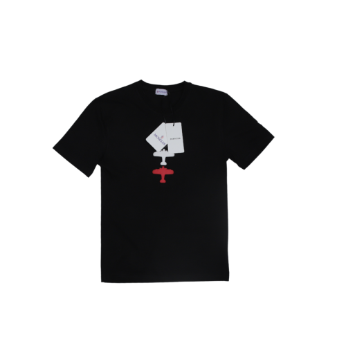 Moncler Patch Logo T-Shirt Black