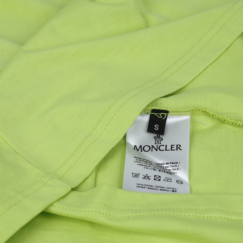 Moncler Patch Logo T-Shirt Green