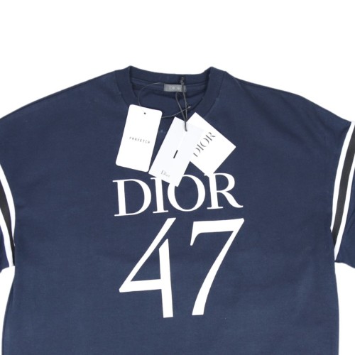 Christian Dior Men's Blue Tee