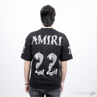Amiri Logo Print Cotton T-Shirt
